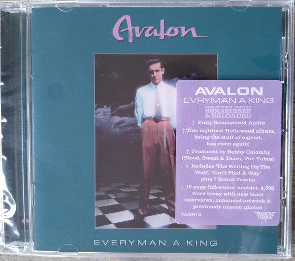 Avalon (17) - Everyman A King (CD, Album, RE, RM)