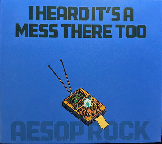 Aesop Rock - I Heard It's A Mess There Too (CD, Album)