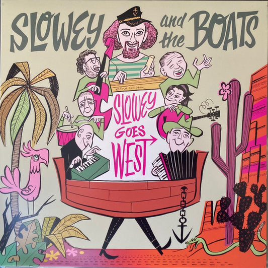 Slowey And The Boats - Slowey Goes West (LP, Album, Ltd, "AF)