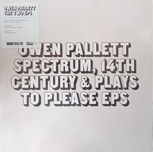 Owen Pallett - Spectrum, 14th Century & Plays To Please EPs (LP, Comp, RM)