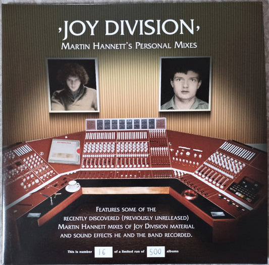 Joy Division - Martin Hannett's Personal Mixes (2xLP, Ltd, Num, RE, Unofficial, Mil)