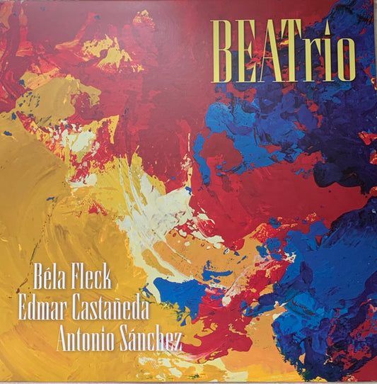 Béla Fleck, Edmar Castaneda & Antonio Sanchez (2) - BEATrio (LP, Album, Red)