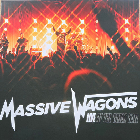 Massive Wagons - Live At The Great Hall (LP, Album, Ltd, Yel)