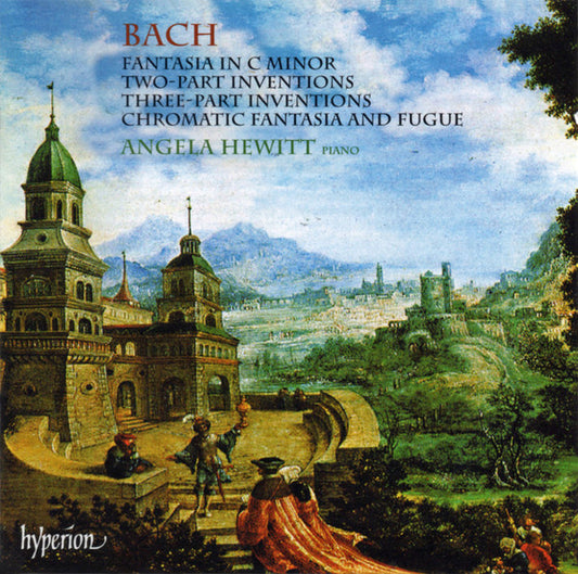 Bach* - Angela Hewitt - Fantasia In C Minor, Two-Part Inventions, Three Part Inventions, Chromatic Fantasia And Fugue (CD, Album, RE)