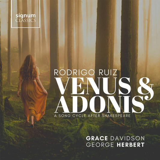 Rodrigo Ruiz (3) - Grace Davidson, George Herbert (3) - Venus & Adonis (A Song Cycle After Shakespeare) (CD, Album)
