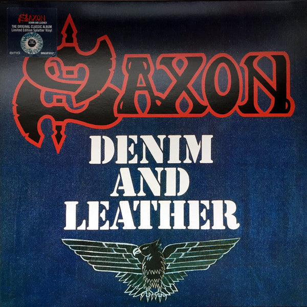 Saxon - Denim And Leather (LP, Album, Ltd, RE, RM, Blu)