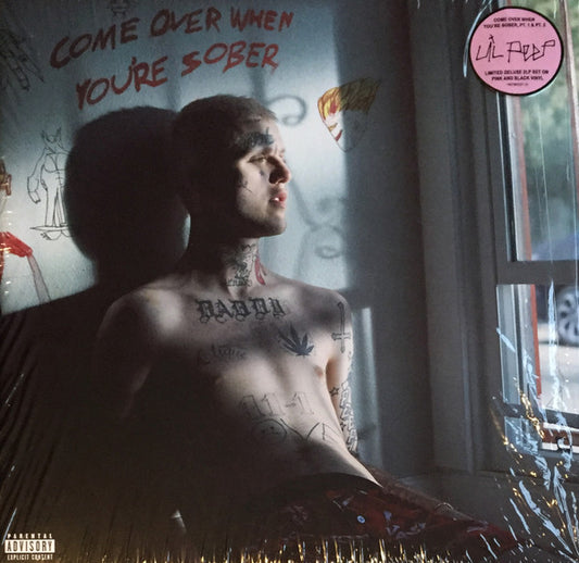 Lil Peep - Come Over When You're Sober, Pt. 1 & Pt. 2 (12", Album, Pin + LP, Album + Comp, Dlx, Ltd, M/Pr)
