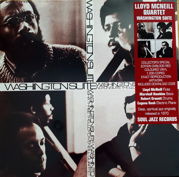 The Lloyd McNeill Quartet - Washington Suite (LP, Album, Ltd, RE, RP, S/Edition, Oxb)