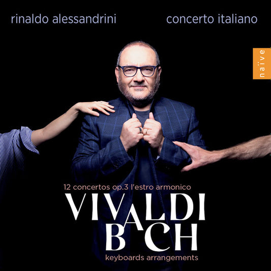 Antonio Vivaldi, Johann Sebastian Bach, Rinaldo Alessandrini, Concerto Italiano - Vivaldi: 12 Concertos, Op. 3 “L’estro Armonico” / Bach: Keyboards Arrangements (2xCD, Album)