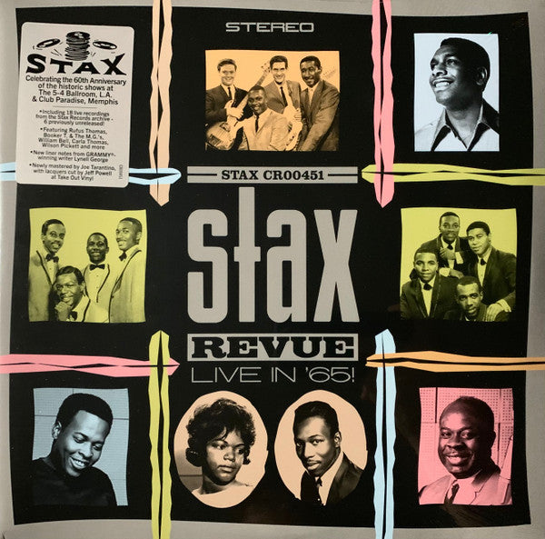 Various - Stax Revue: Live In '65 (2xLP, Album, Comp)