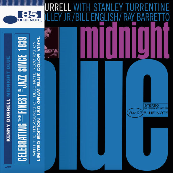 Kenny Burrell - Midnight Blue (LP, Album, Ltd, RE, RP, Blu)