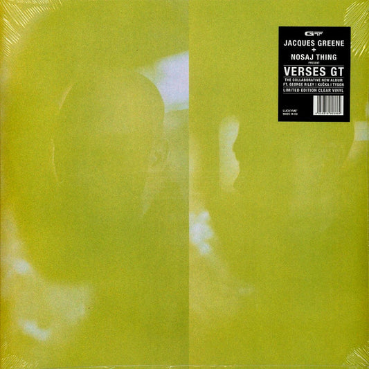 Jacques Greene + Nosaj Thing Present Verses GT - Verses GT (LP, Ltd, Cle)