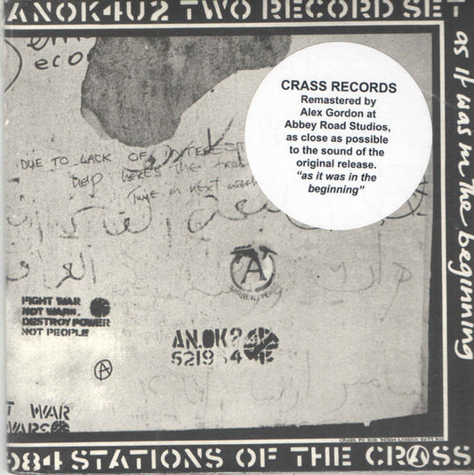 Crass - Stations Of The Crass (CD, Album, RE, RM)