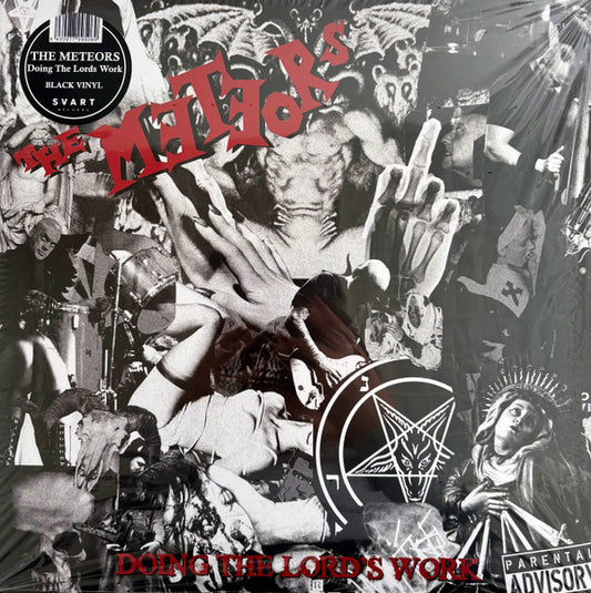 The Meteors (2) - Doing The Lord's Work (LP, RE + LP, S/Sided, Etch, RE + Album, RE)