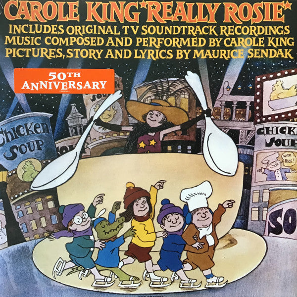 Carole King - Really Rosie (LP, Album, RE, 50t)