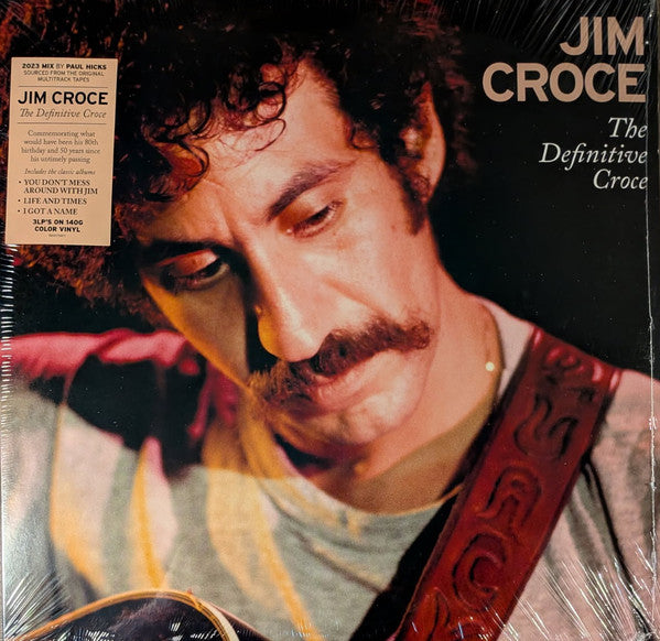 Jim Croce - The Definitive Croce (3xLP, Comp, RE, Tri)