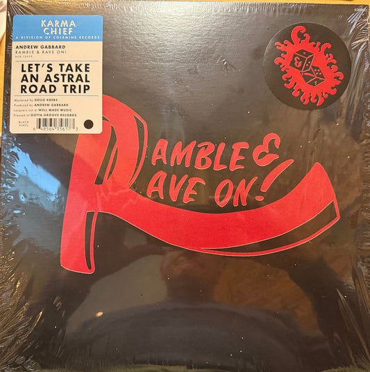 Andrew Gabbard - Ramble & Rave On! (LP, Album, Bla)