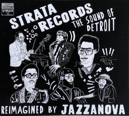 Jazzanova - Strata Records (The Sound Of Detroit Reimagined By Jazzanova) (CD, Album)