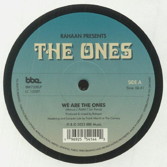 Rahaan - The Ones (12", EP)