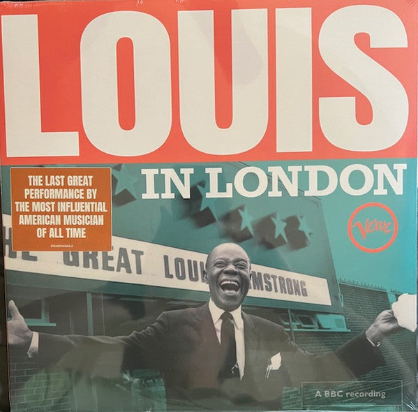 Louis Armstrong - Louis In London (LP, Mono)