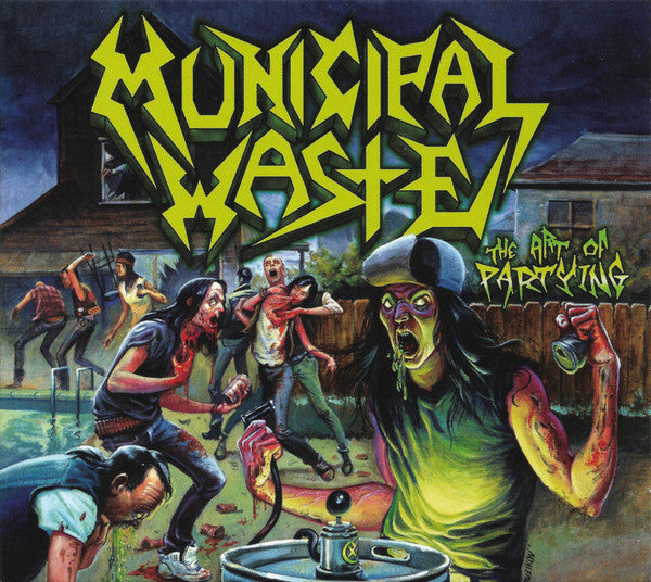 Municipal Waste - The Art Of Partying (CD, Album, RP, Dig)