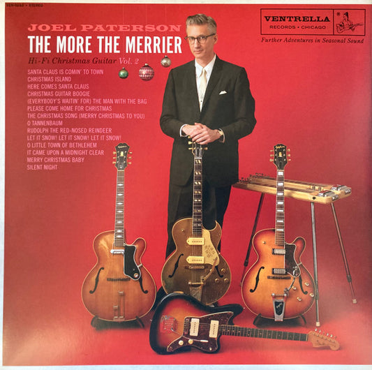 Joel Paterson - The More The Merrier - Hi-Fi Christmas Guitar Vol. 2 (LP, Album, Red)