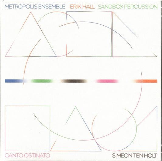 Metropolis Ensemble, Erik Hall, Sandbox Percussion - Canto Ostinato (CD, Album)