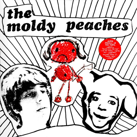 The Moldy Peaches - The Moldy Peaches (LP, Album, RE, Red + 7", RE + CD, Album)