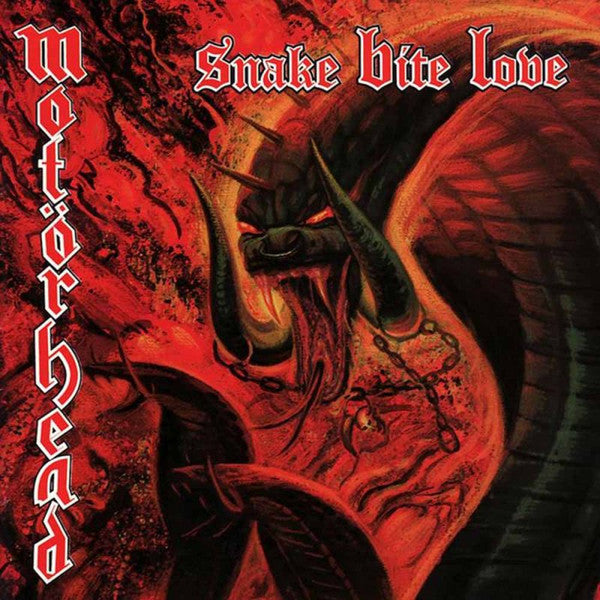 Motörhead - Snake Bite Love (LP, Album, RE)