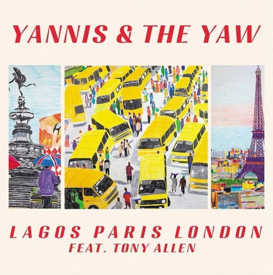 Yannis & The Yaw feat. Tony Allen - Lagos Paris London (12", EP)