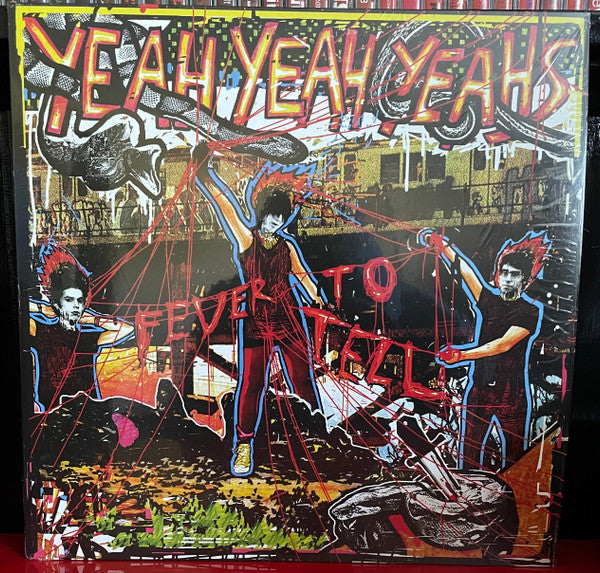 Yeah Yeah Yeahs - Fever To Tell (LP, Album, RE, RM, RP)