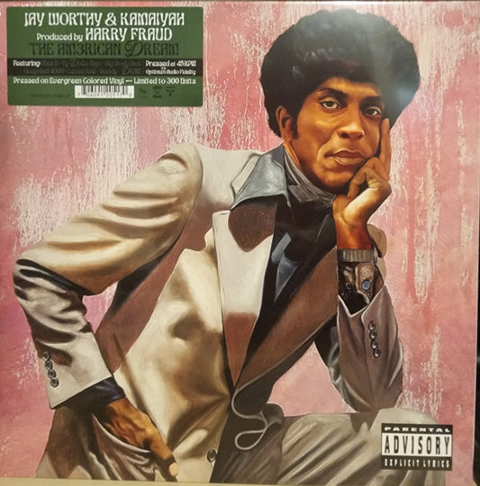 Jay Worthy, Kamaiyah, Harry Fraud - The Am3rican Dream (LP, Album, Ltd, Num, Eve)