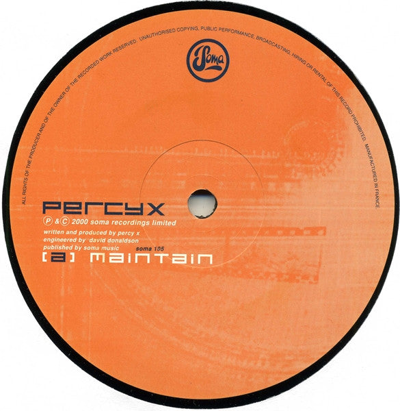 Percy X - Maintain (12")