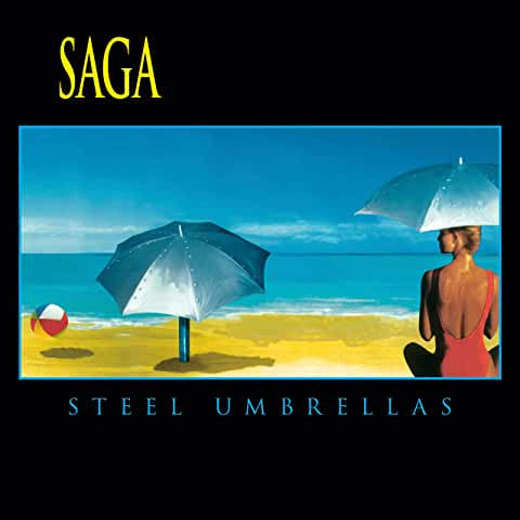 Saga (3) - Steel Umbrellas (LP, Album, RE, RM)
