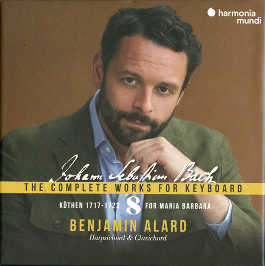 Johann Sebastian Bach - Benjamin Alard - The Complete Works For Keyboard 8: Köthen 1717-1723; For Maria Barbara (3xCD + Box, Cla)