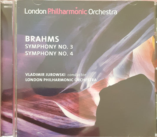 Brahms*, Vladimir Jurowski, London Philharmonic Orchestra - Symphony No.3 / Symphony No.4 (CD)