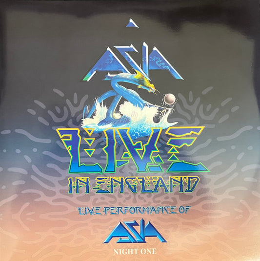 Asia (2) - Live In England - Live Performance Of Asia (Night One) (2xLP, Album)