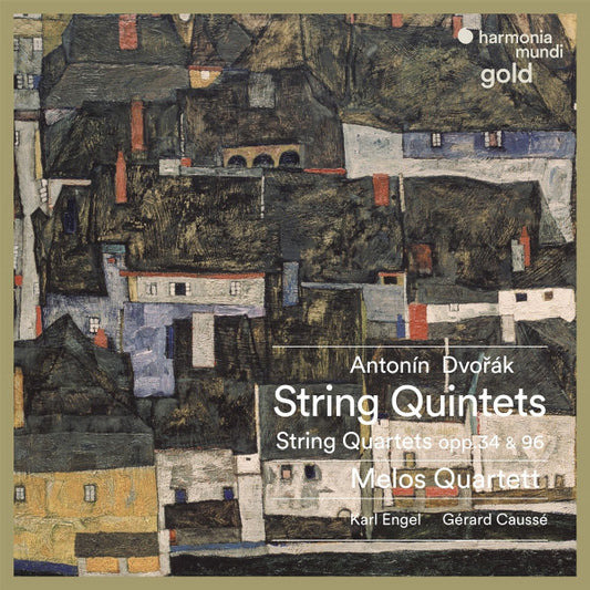 Antonín Dvořák - Gérard Caussé, Karl Engel, Melos Quartett - String Quintets / String Quartets Opp. 34 & 96 (2xCD, Comp, RE)