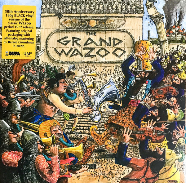 Frank Zappa - The Grand Wazoo (LP, Album, RE, 180)