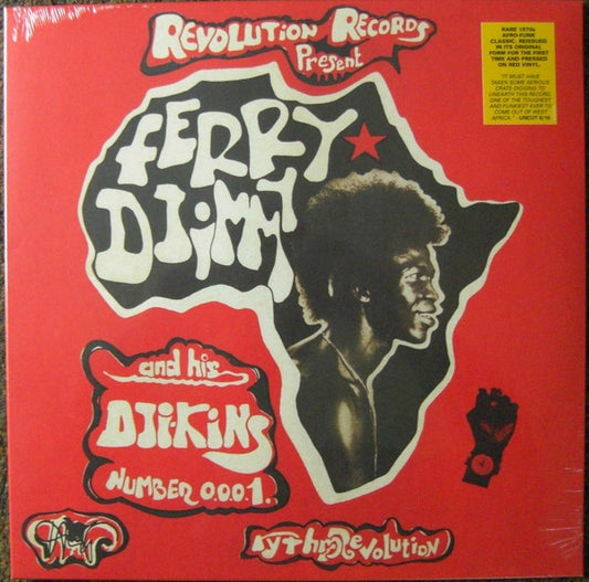 Ferry Djimmy And His Dji-Kins - Rhythm Revolution (LP, Album, RE, Red)