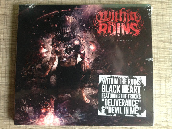 Within The Ruins - Black Heart (CD, Album)