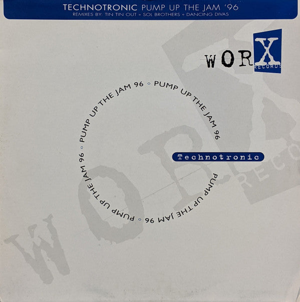 Technotronic - Pump Up The Jam '96 (12")