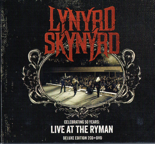 Lynyrd Skynyrd - Celebrating 50 Years: Live At The Ryman (2xCD, Album + DVD-V, Multichannel, NTSC + Dlx)
