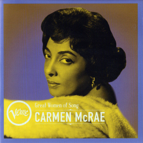Carmen McRae - Great Women Of Song:  Carmen McRae (CD, Comp)