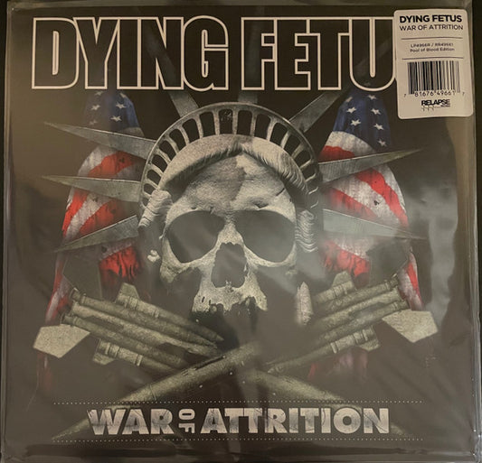 Dying Fetus - War Of Attrition (LP, Album, RE, Red)