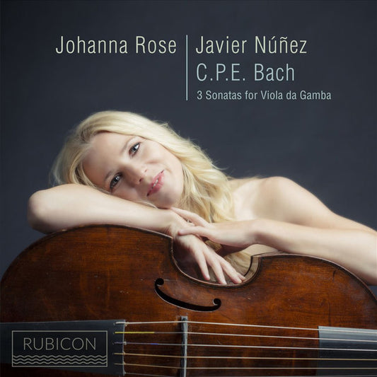 Johanna Rose, Javier Núñez (2), C.P.E. Bach* - 3 Sonatas For Viola Da Gamba (CD, Album)