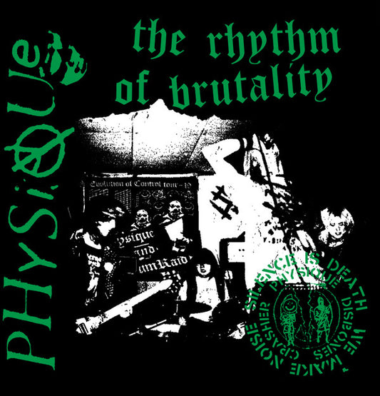 Physique (5) - The Rhythm Of Brutality (12", EP, RP, Pin)