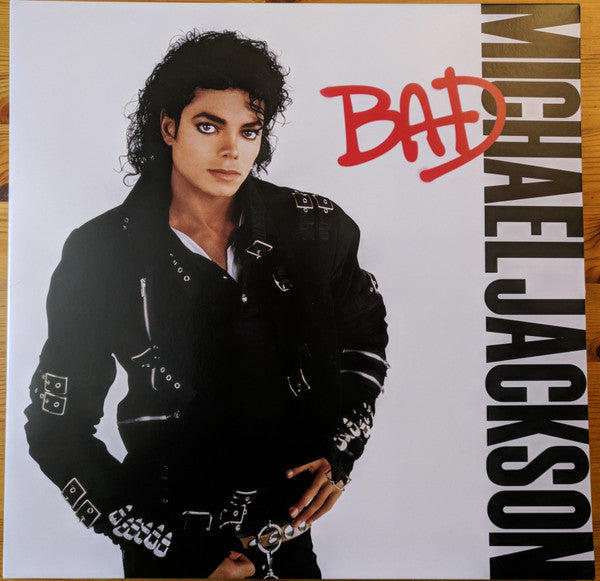Michael Jackson - Bad (LP, Album, RE, Gat)