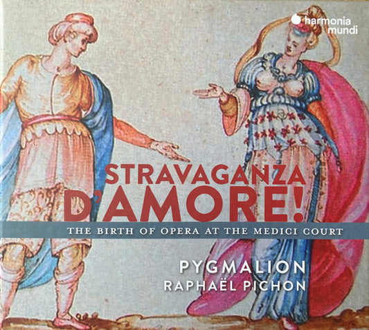 Pygmalion, Raphaël Pichon - Stravaganza D'Amore! - The  Birth Of Opera At The Medici Court (2xCD, Album, RE + Box)
