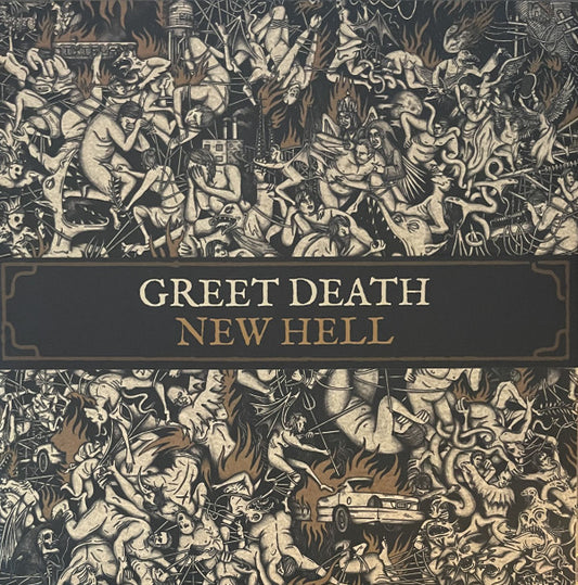 Greet Death - New Hell (LP, Album, RP, Gol)